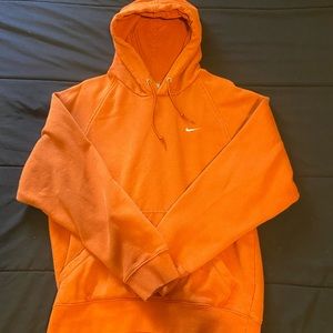 Orange Nike Hoodie, Size Small